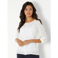 Witt Weiden Damen Seiden-Bluse ecru von heine