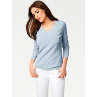 Witt Weiden Damen V-Pullover bleu von heine