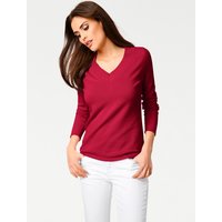 Witt Weiden Damen V-Pullover rot von heine