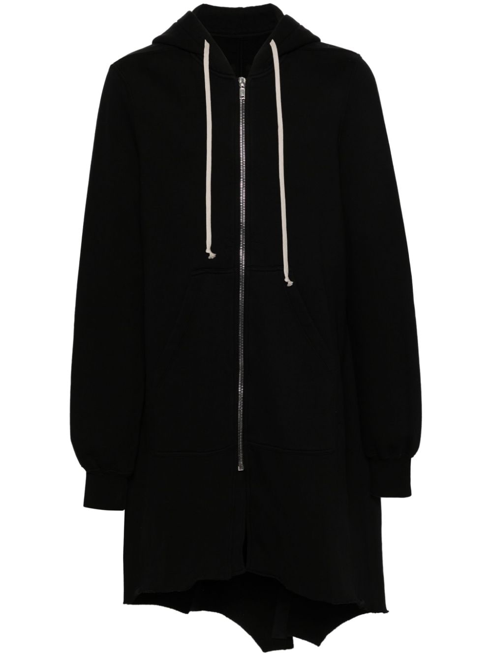 Rick Owens DRKSHDW Asymmetrische Kapuzenjacke - Schwarz von Rick Owens DRKSHDW