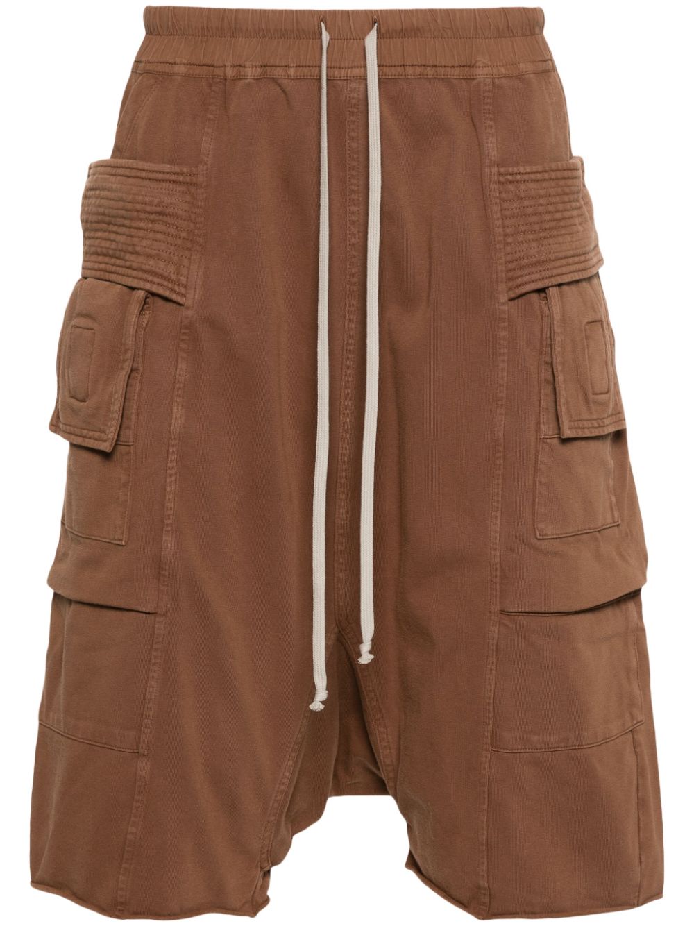 Rick Owens DRKSHDW Cargo-Shorts aus Jersey - Braun von Rick Owens DRKSHDW