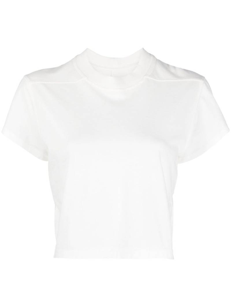 Rick Owens DRKSHDW Klassisches Cropped-T-Shirt - Weiß von Rick Owens DRKSHDW