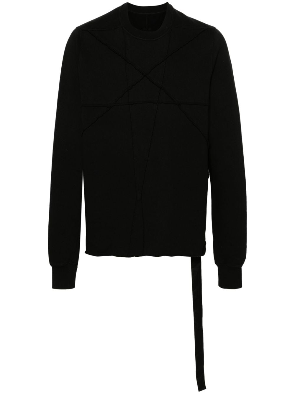 Rick Owens DRKSHDW Sweatshirt aus Bio-Baumwolle - Schwarz von Rick Owens DRKSHDW