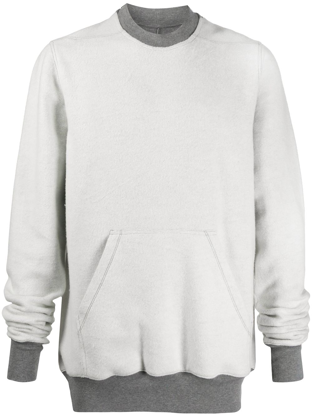 Rick Owens DRKSHDW Sweatshirt mit rundem Ausschnitt - Grau von Rick Owens DRKSHDW