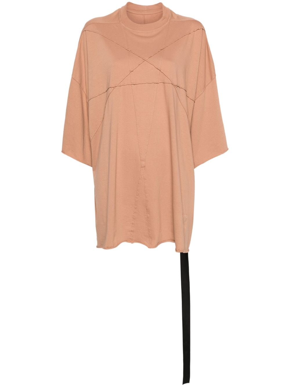 Rick Owens DRKSHDW Tommy T-Shirt mit Patchwork - Rosa von Rick Owens DRKSHDW