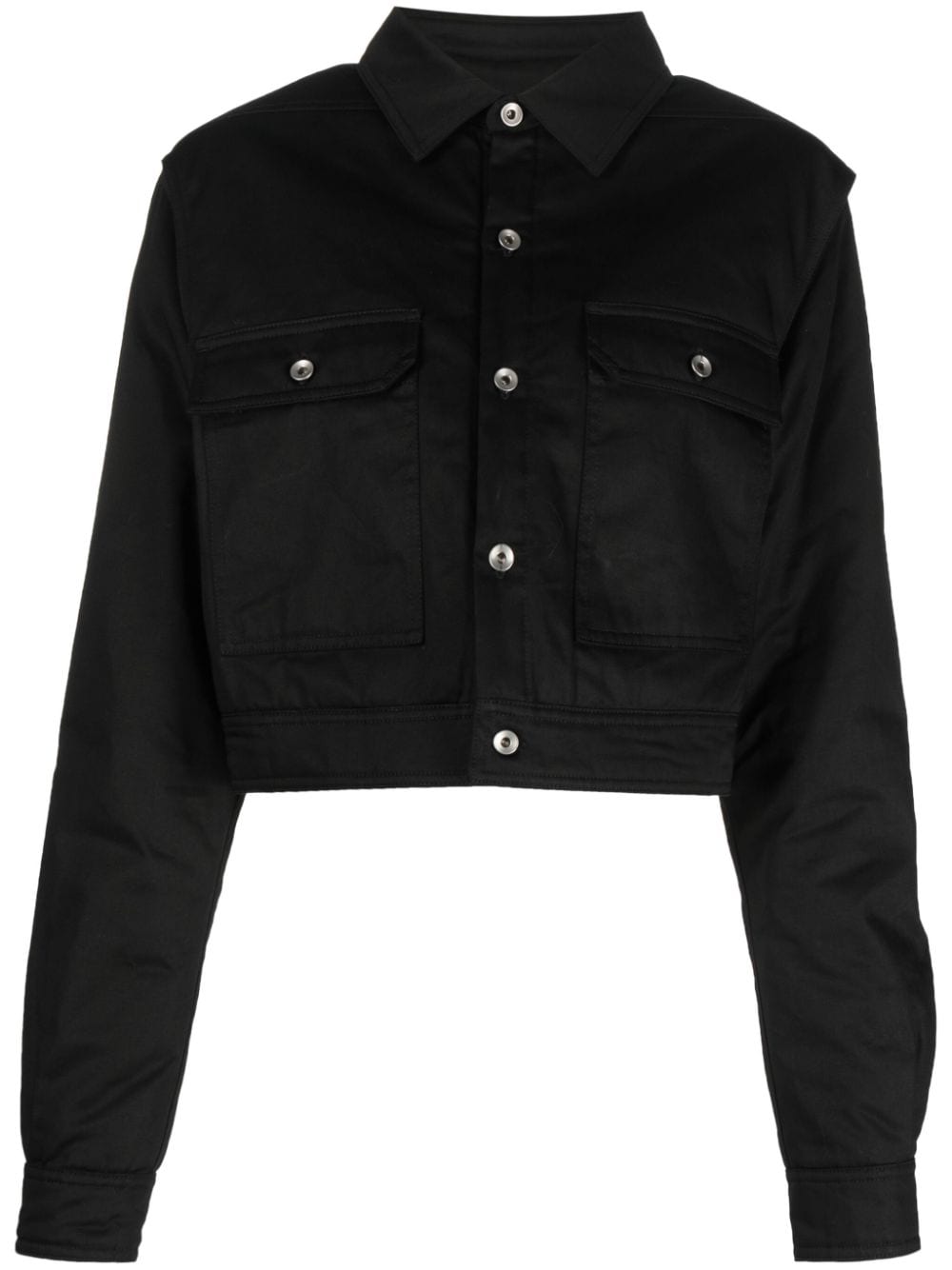 Rick Owens DRKSHDW Cropped-Jacke - Schwarz von Rick Owens DRKSHDW