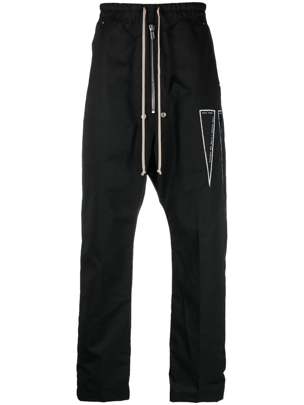 Rick Owens DRKSHDW Hose mit tiefem Schritt - Schwarz von Rick Owens DRKSHDW