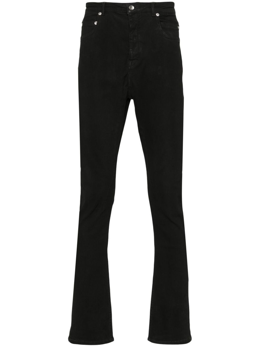 Rick Owens DRKSHDW Halbhohe Skinny-Jeans - Schwarz von Rick Owens DRKSHDW