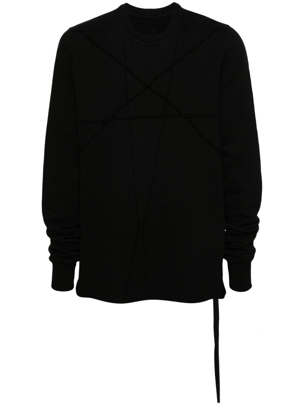 Rick Owens DRKSHDW Sweatshirt mit Sternstickerei - Schwarz von Rick Owens DRKSHDW