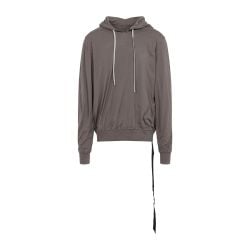 Rick Owens Drkshdw Graues Herren Baumwoll-sweatshirt von Rick Owens Drkshdw