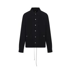 Rick Owens Drkshdw Schwarze Lyocell Jacke von Rick Owens Drkshdw