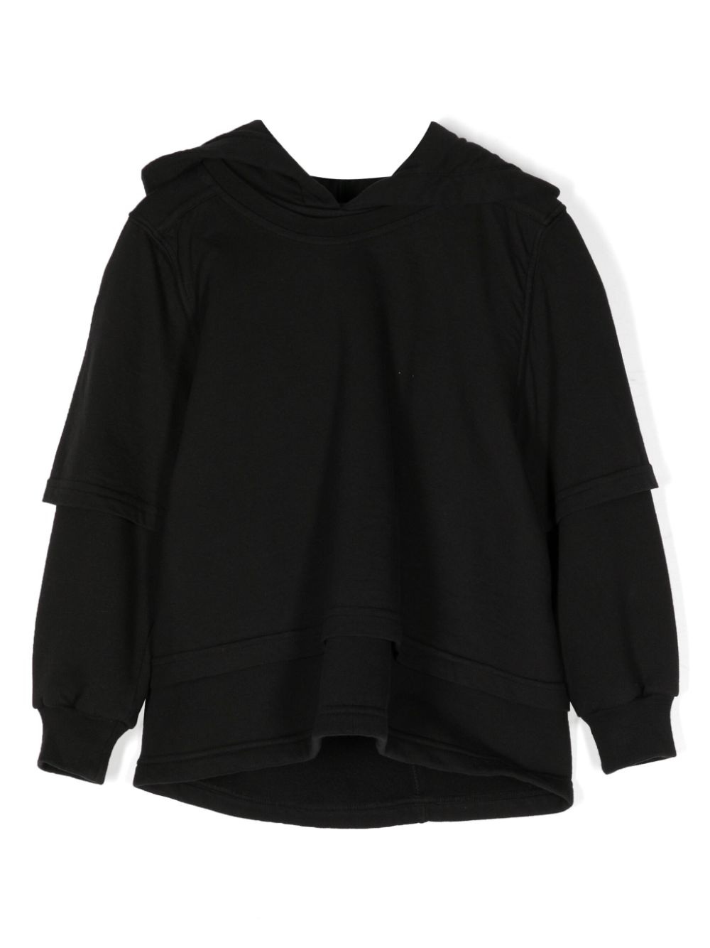 Rick Owens Kids Hustler Hoodie - Schwarz von Rick Owens Kids