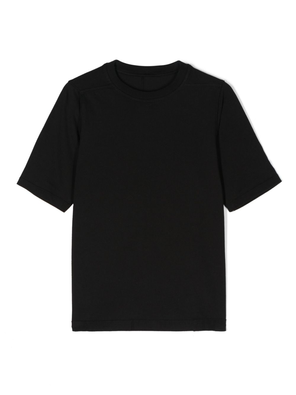 Rick Owens Kids T-Shirt mit Inside-Out-Nähten - Schwarz von Rick Owens Kids