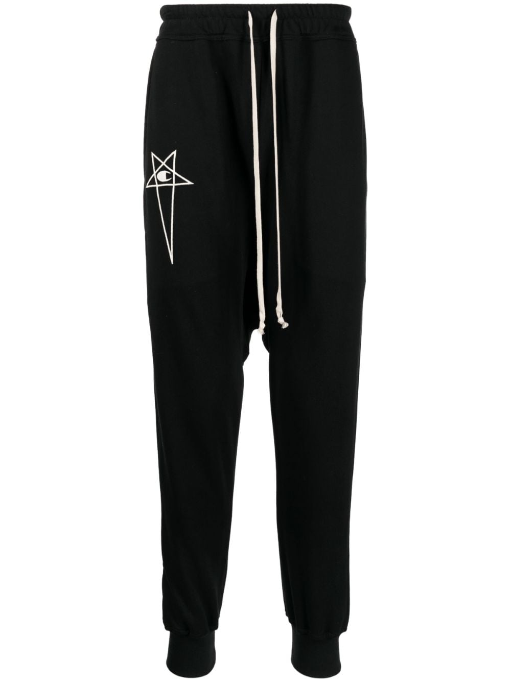 Rick Owens X Champion Prisoner Baggy-Jogginghose - Schwarz von Rick Owens X Champion