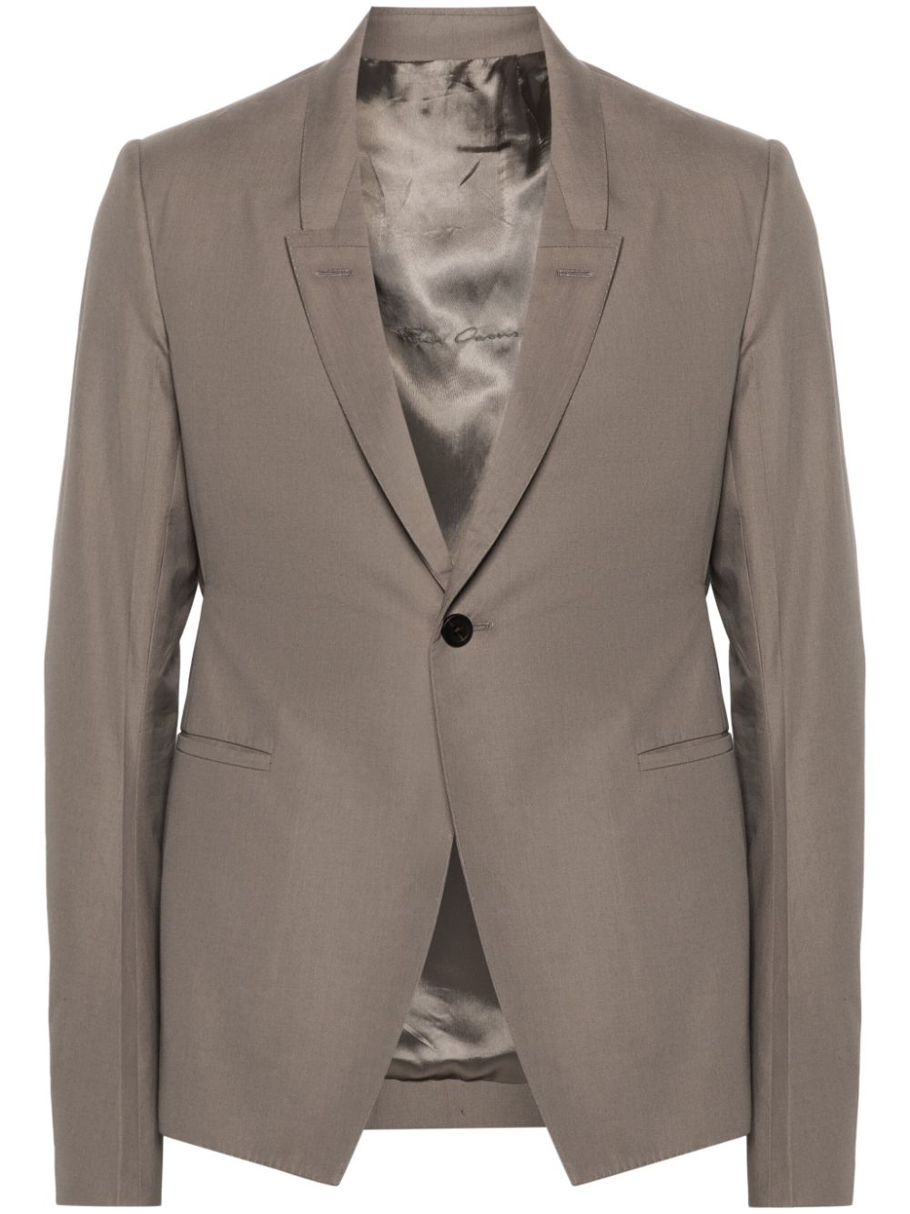 Rick Owens Weicher Blazer - Nude von Rick Owens