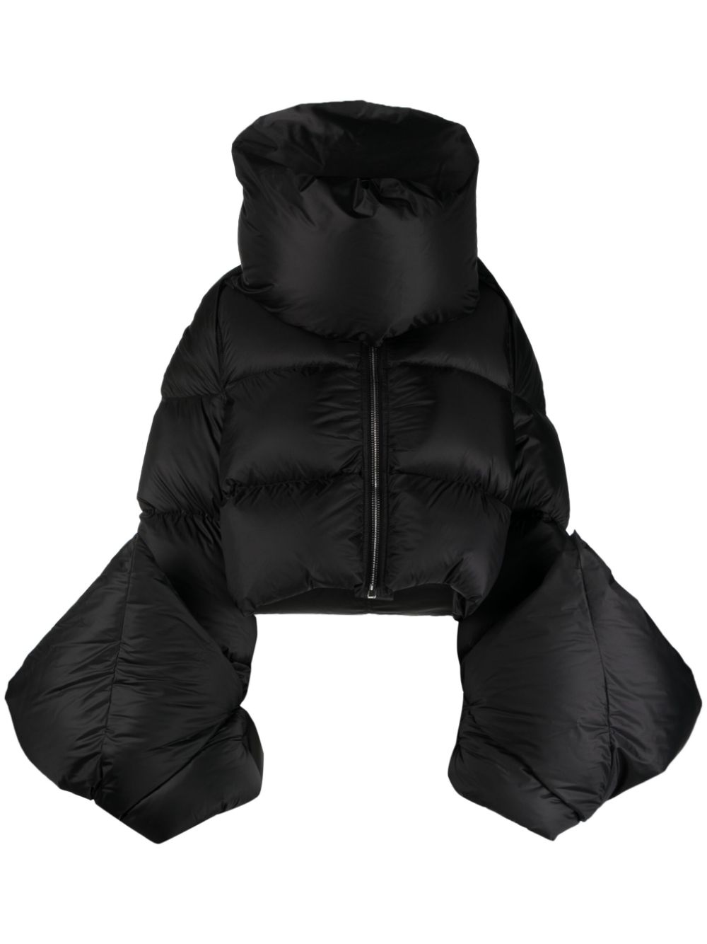 Rick Owens Babel Mountain Duvet Cropped-Jacke - Schwarz von Rick Owens