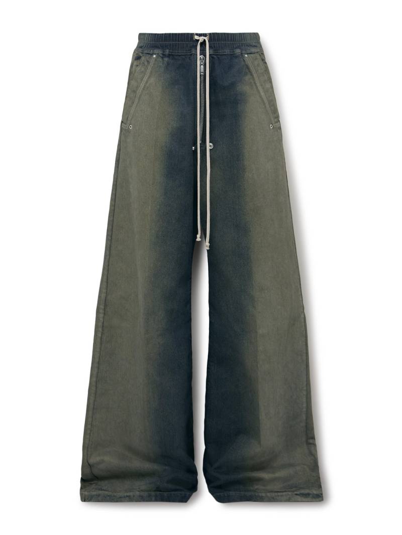 Rick Owens - Bela Wide-Leg Drawstring Jeans - Men - Blue - IT 50 von Rick Owens