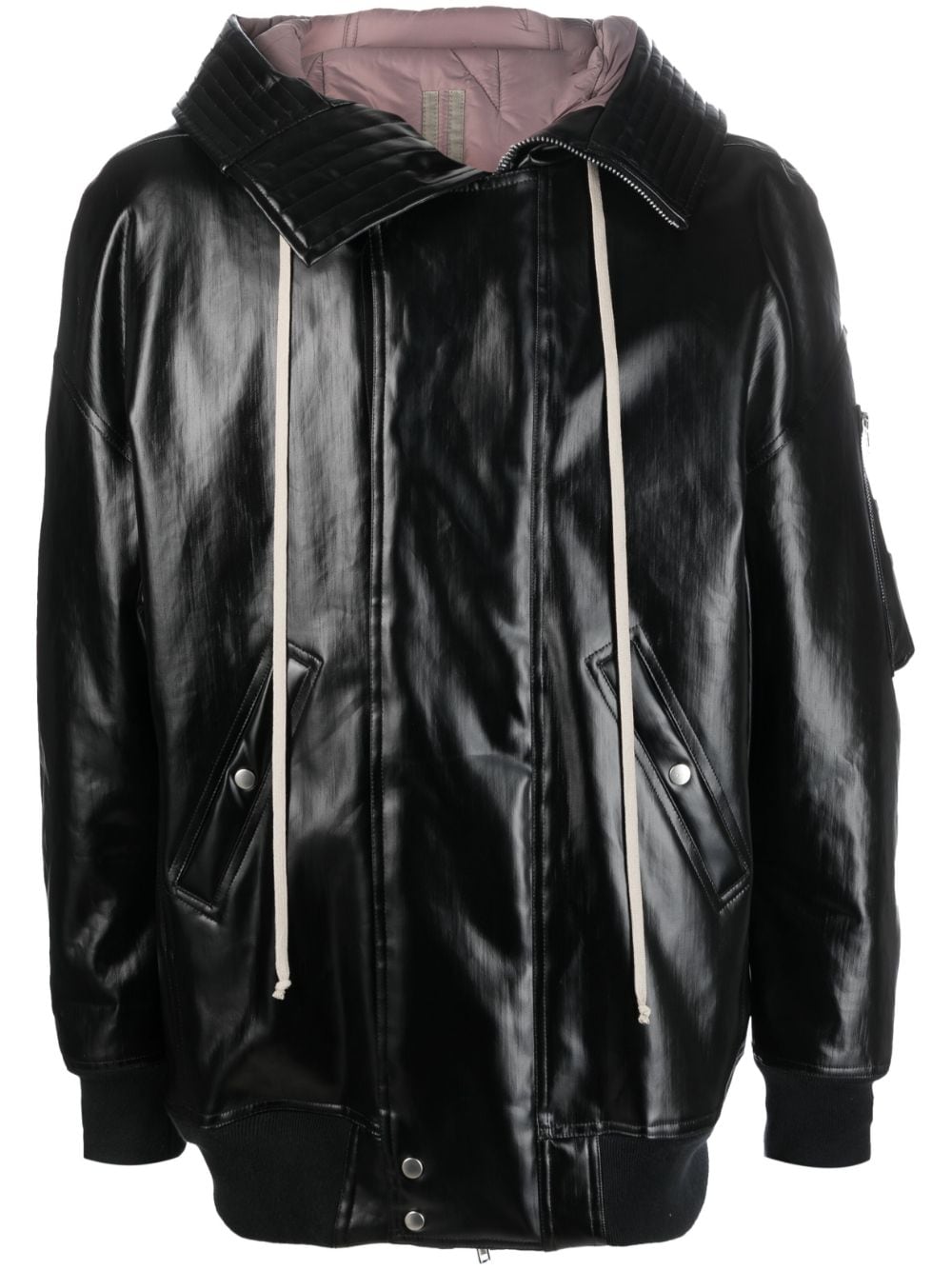 Rick Owens Bomberjacke im Oversized-Look - Schwarz von Rick Owens