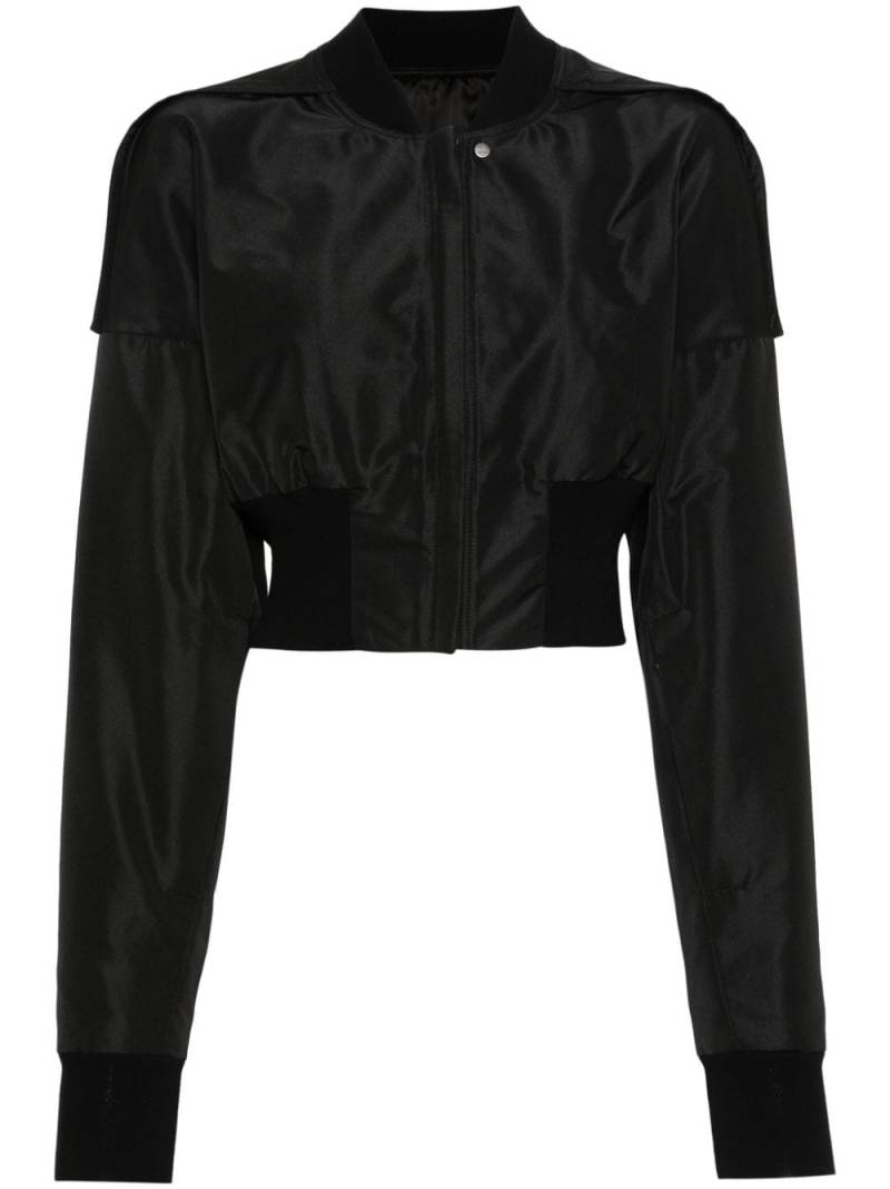 Rick Owens Collage Cropped-Bomberjacke - Schwarz von Rick Owens