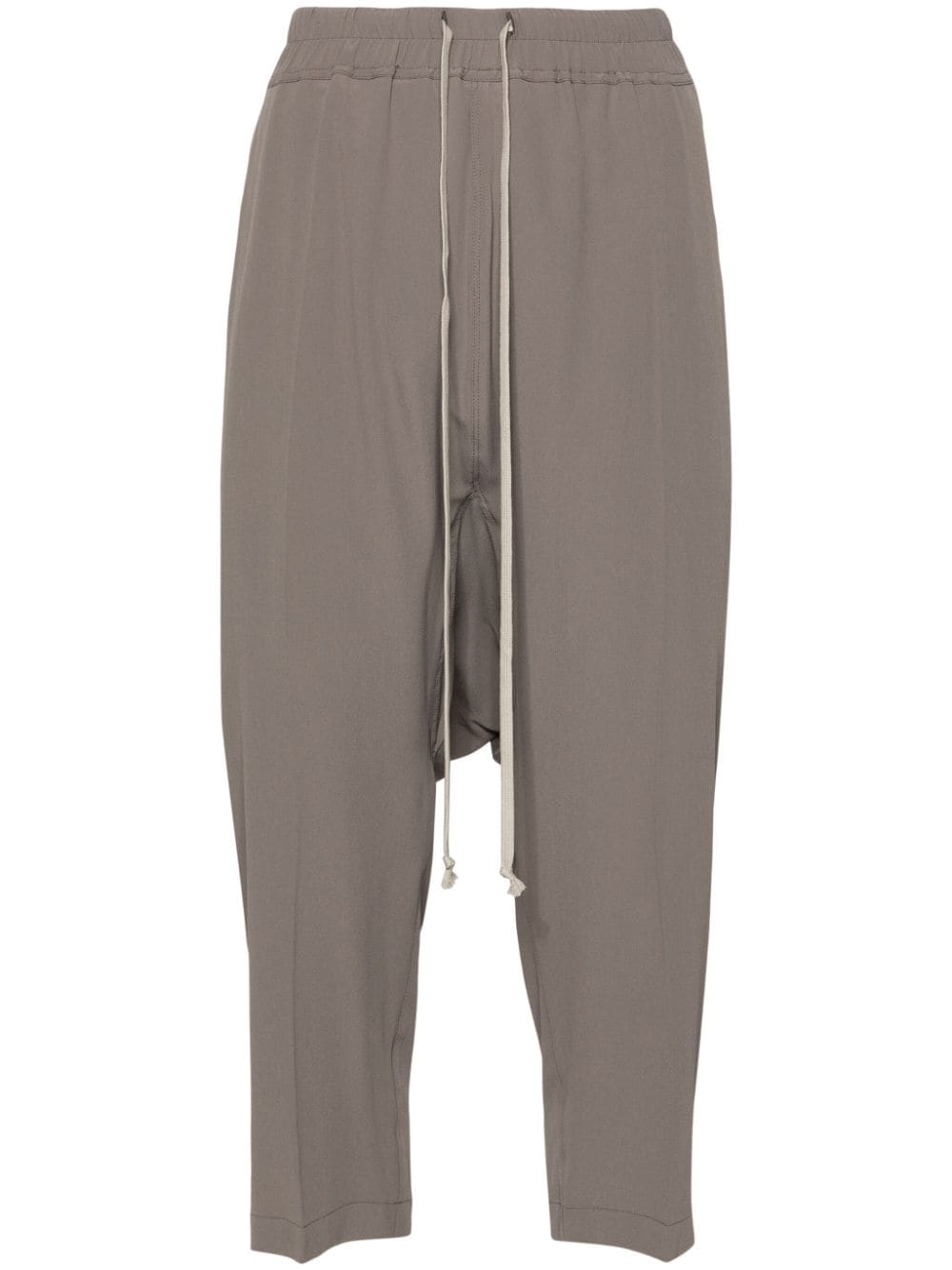 Rick Owens Cropped-Hose mit tiefem Schritt - Grau von Rick Owens