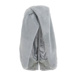 Rick Owens Damenblauer Lammfellmantel von Rick Owens