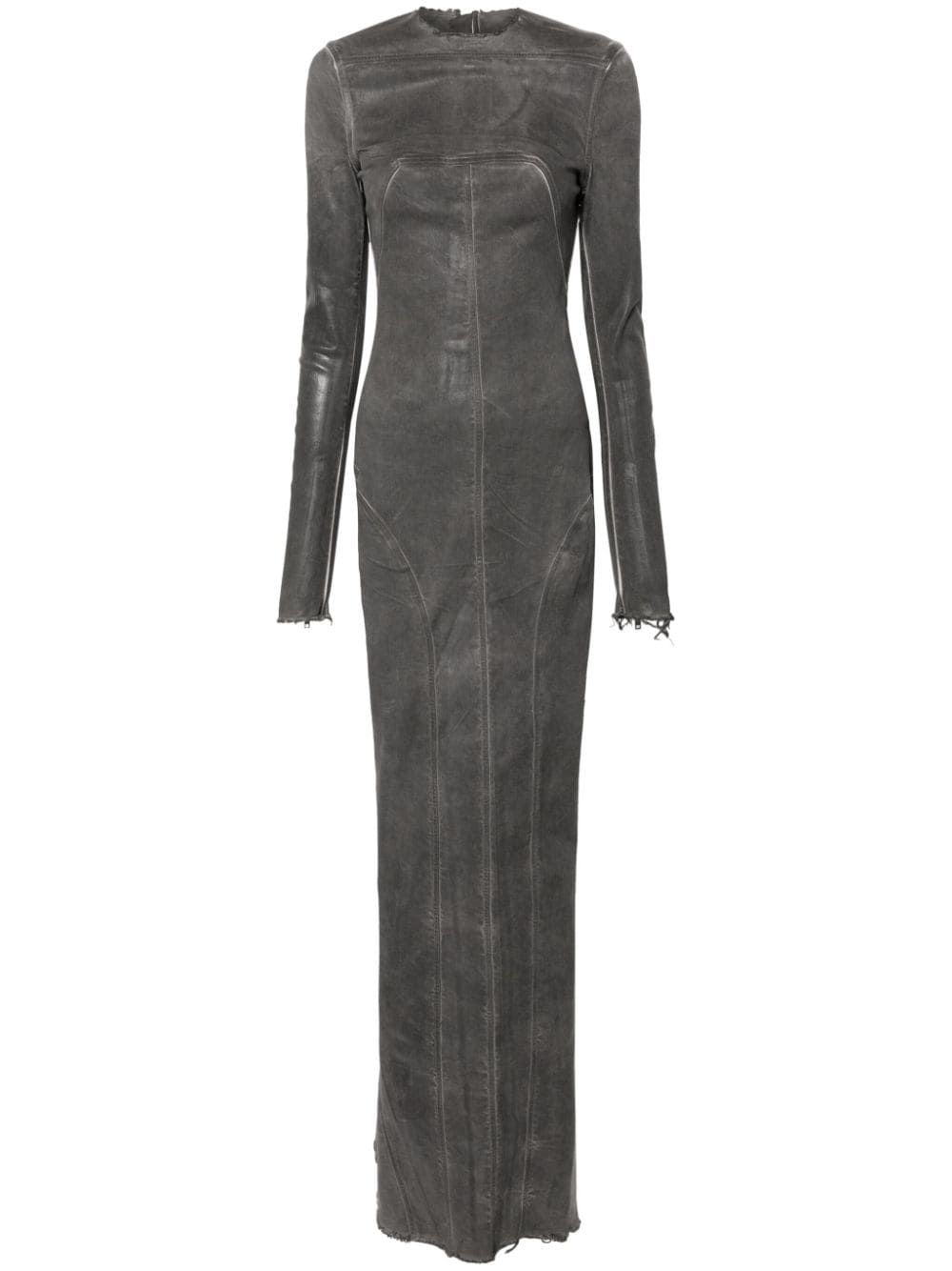 Rick Owens Edfu Al Abendkleid aus Denim - Grau von Rick Owens