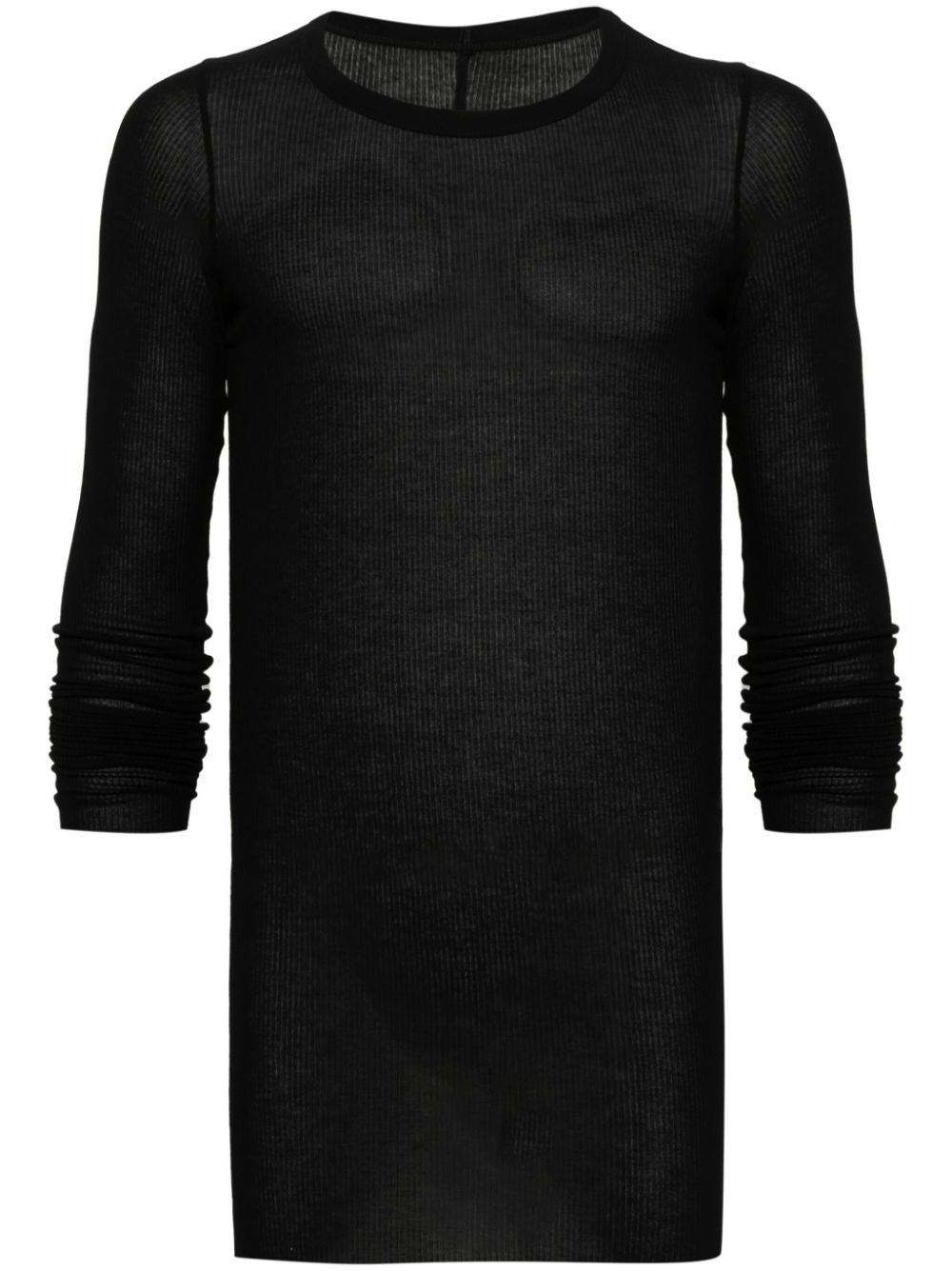 Rick Owens Geripptes Trägershirt - Schwarz von Rick Owens