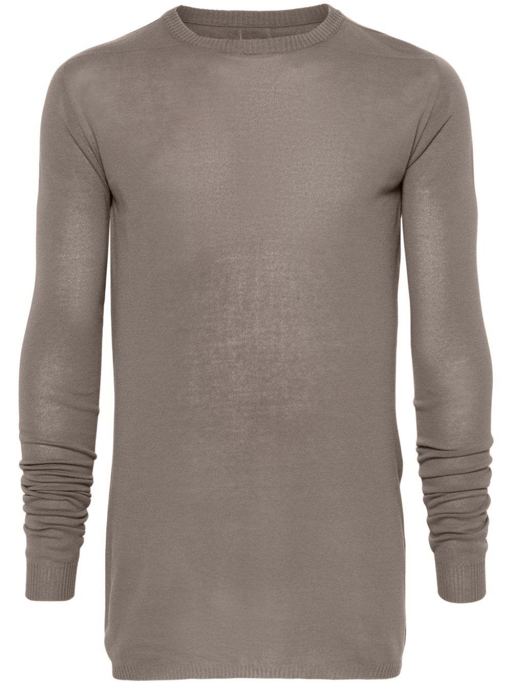 Rick Owens Gestrickter Biker Level Pullover - Braun von Rick Owens