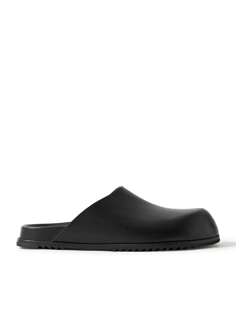 Rick Owens - Granola Leather Mules - Men - Black - EU 42 von Rick Owens