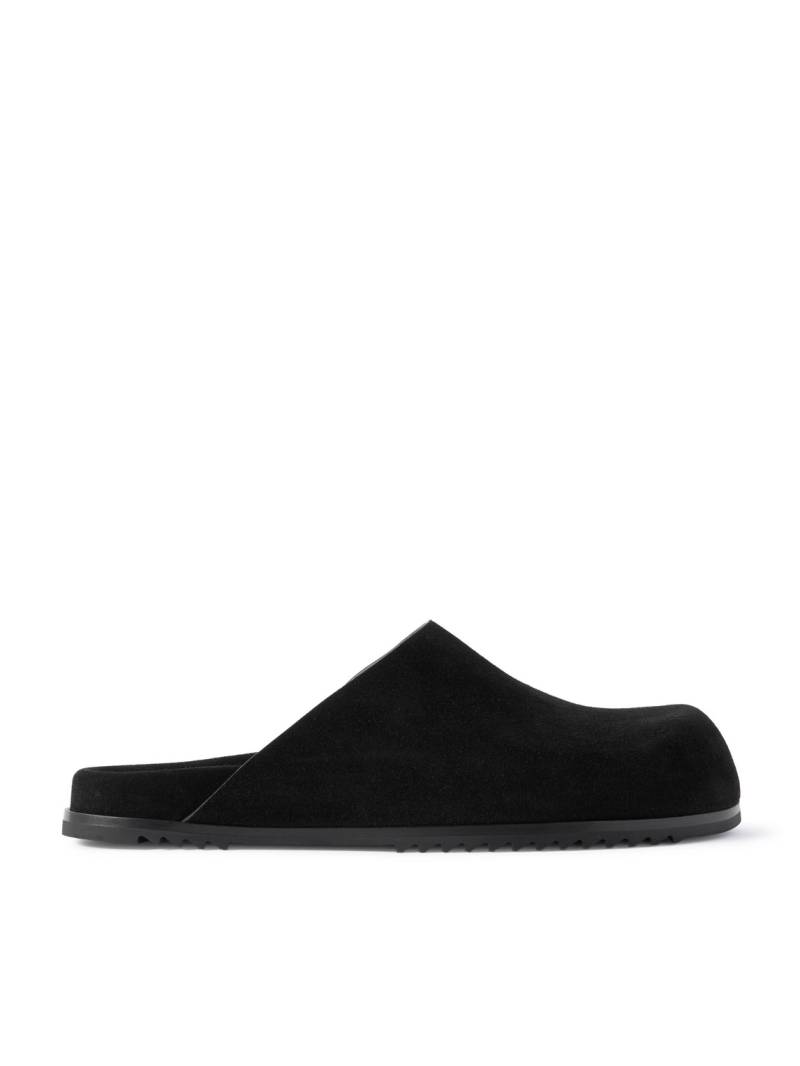 Rick Owens - Granola Suede Mules - Men - Black - EU 45 von Rick Owens