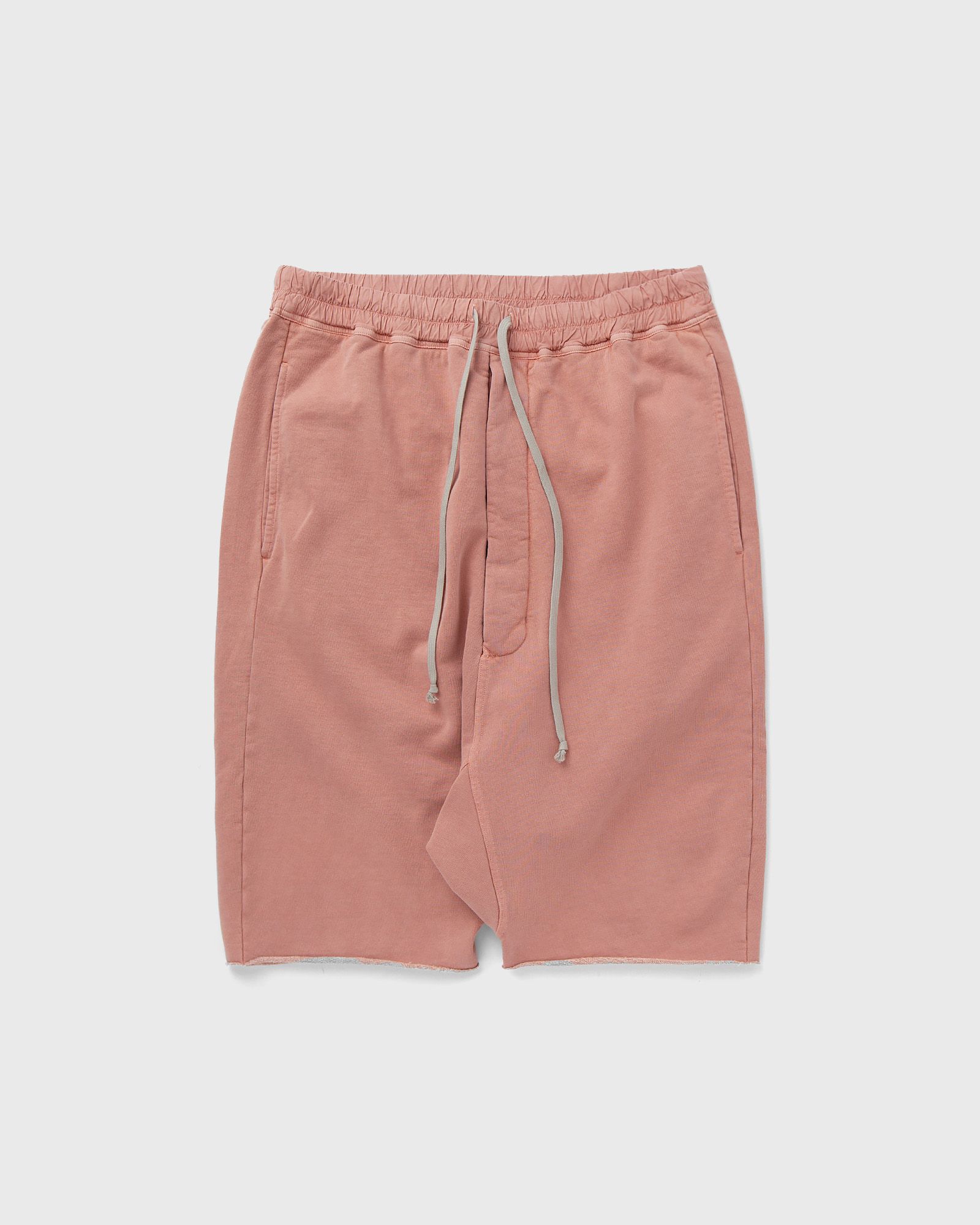 Rick Owens KNIT SWEATPANTS-DRAWSTRING PODS men Sport & Team Shorts pink in Größe:S von Rick Owens