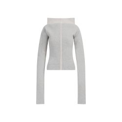 Rick Owens Kaschmirpullover In Perlgrau von Rick Owens