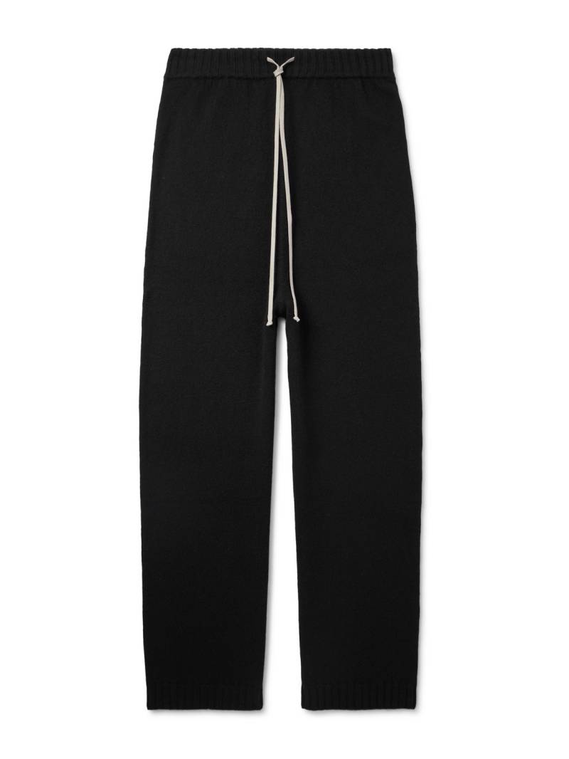 Rick Owens - Las Palmas Straight-Leg Cashmere Sweatpants - Men - Black - L von Rick Owens