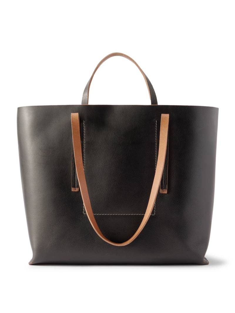 Rick Owens - Leather Tote Bag - Men - Black von Rick Owens