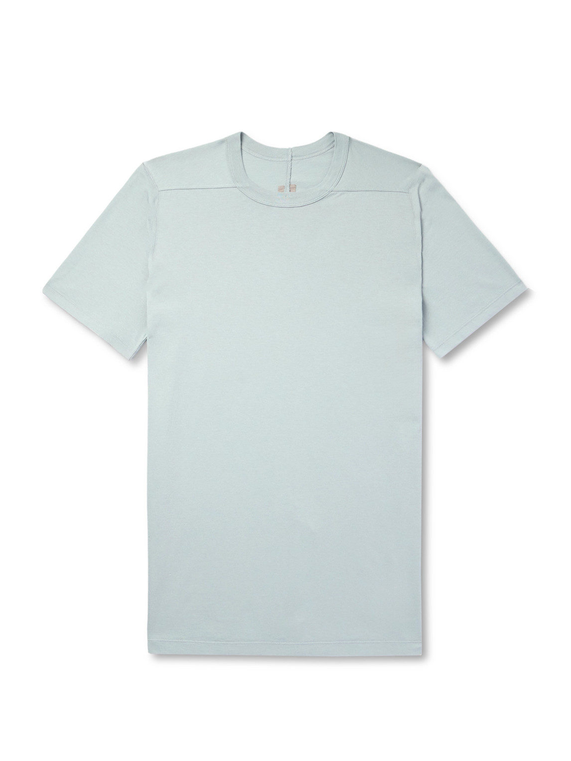 Rick Owens - Level Slim-Fit Cotton-Jersey T-Shirt - Men - Blue - XS Rick Owens - Level Slim-Fit Cotton-Jersey T-Shirt - Men - Blue - XS von Rick Owens