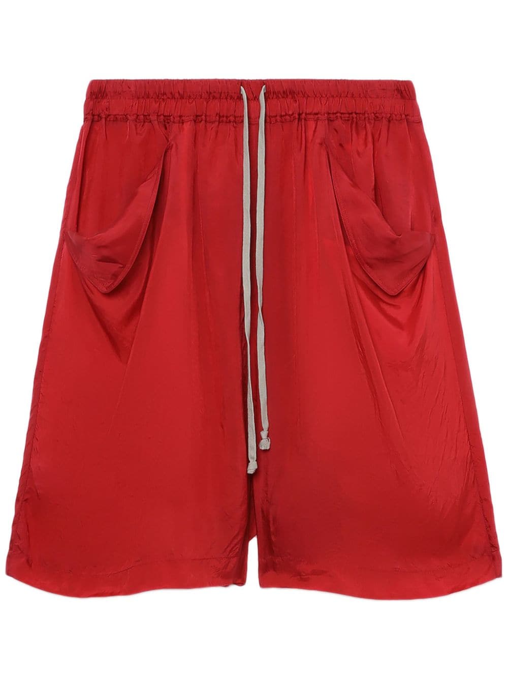 Rick Owens Lida Badeshorts mit Taschen - Rot von Rick Owens