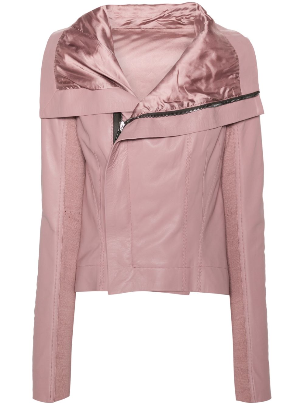 Rick Owens Naska Bikerjacke - Rosa von Rick Owens