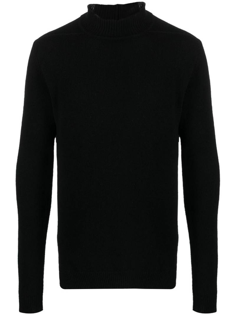 Rick Owens Pullover aus recyceltem Kaschmir - Schwarz von Rick Owens