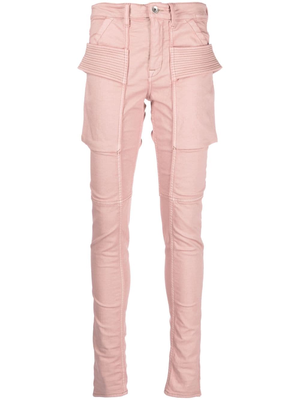 Rick Owens DRKSHDW Skinny-Jeans mit Riemen - Rosa von Rick Owens DRKSHDW