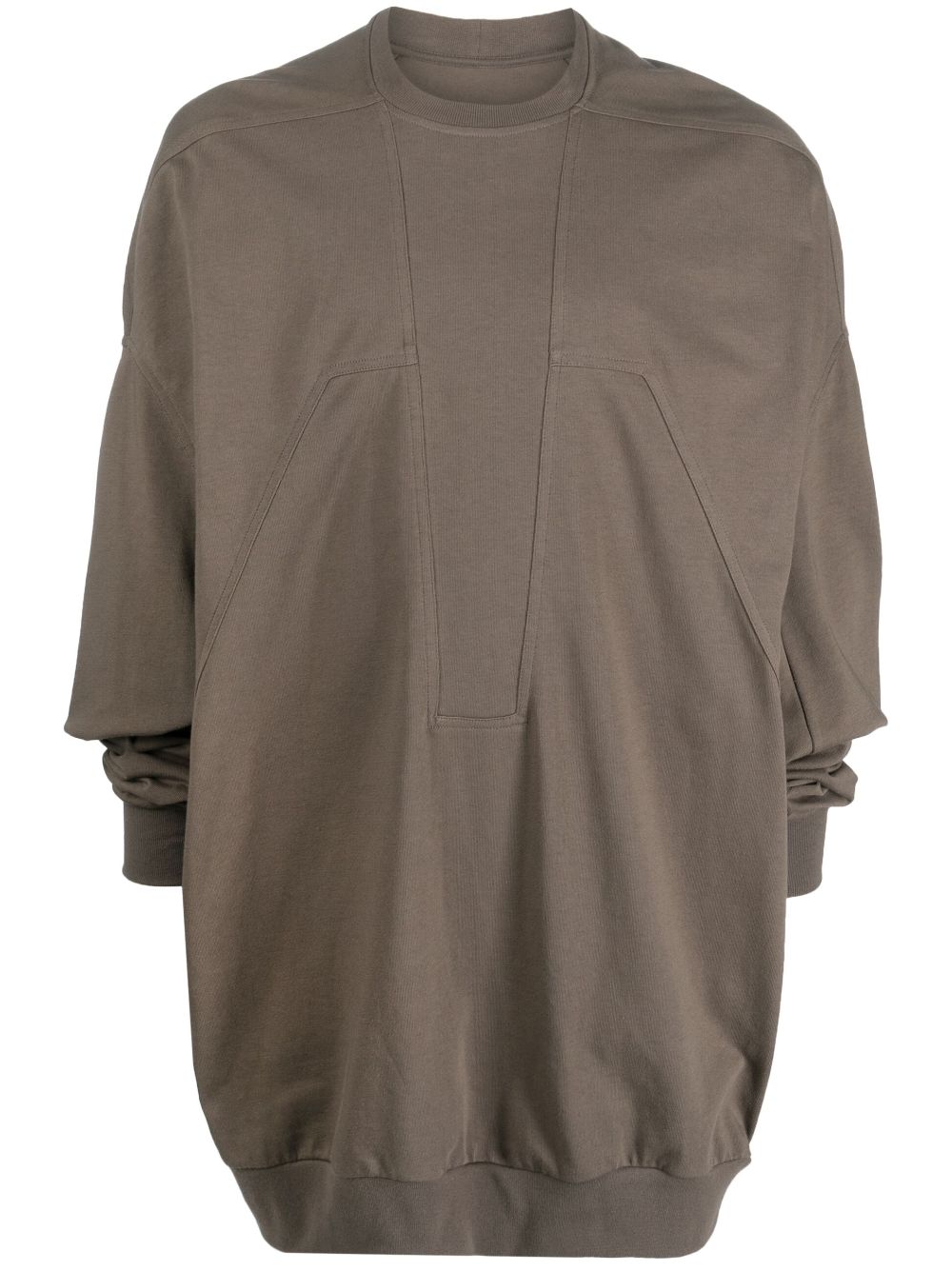 Rick Owens Splintered Peter Pullover aus Bio-Baumwolle - Braun von Rick Owens