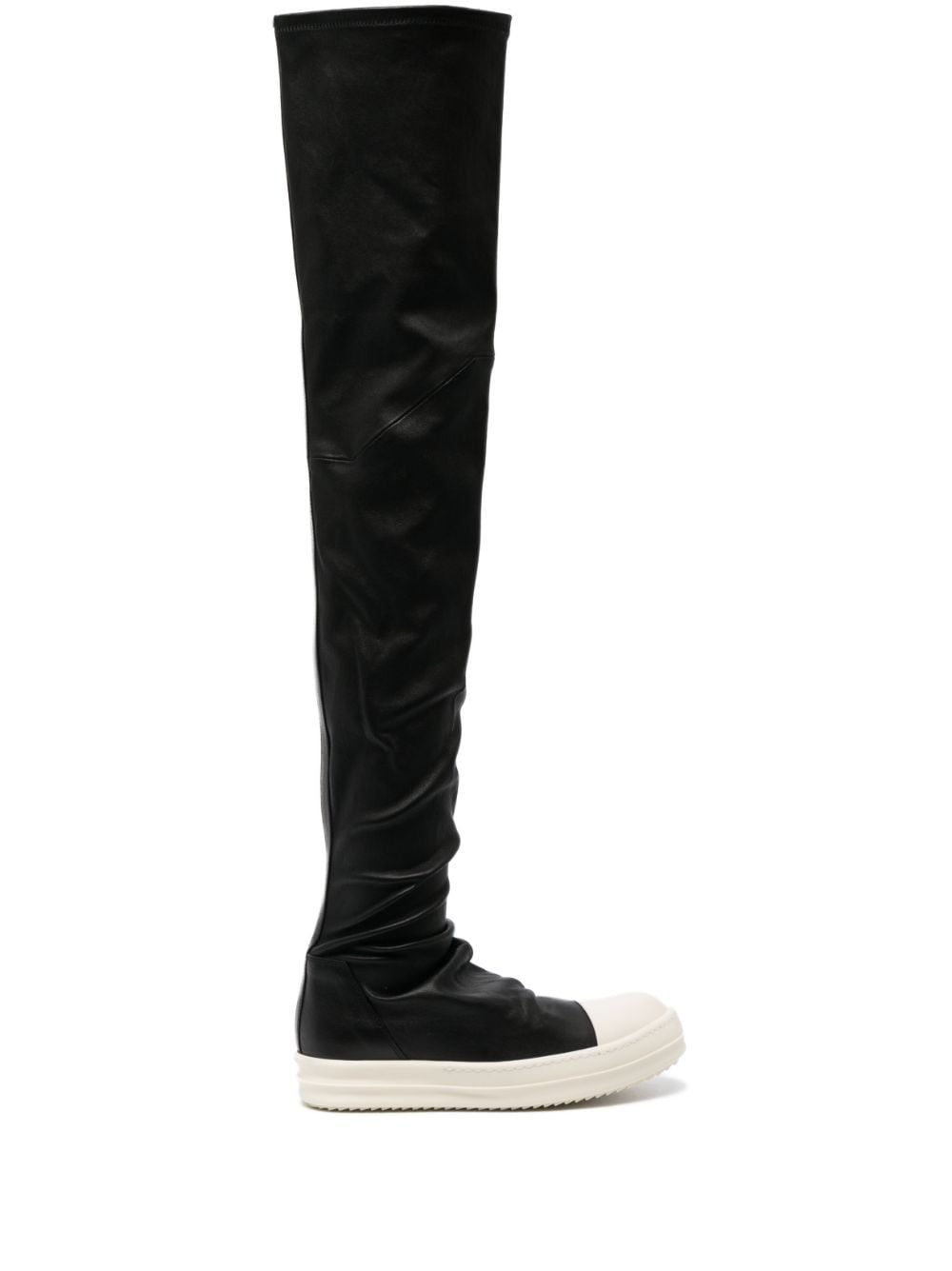 Rick Owens Stocking Overknee-Stiefel - Schwarz von Rick Owens