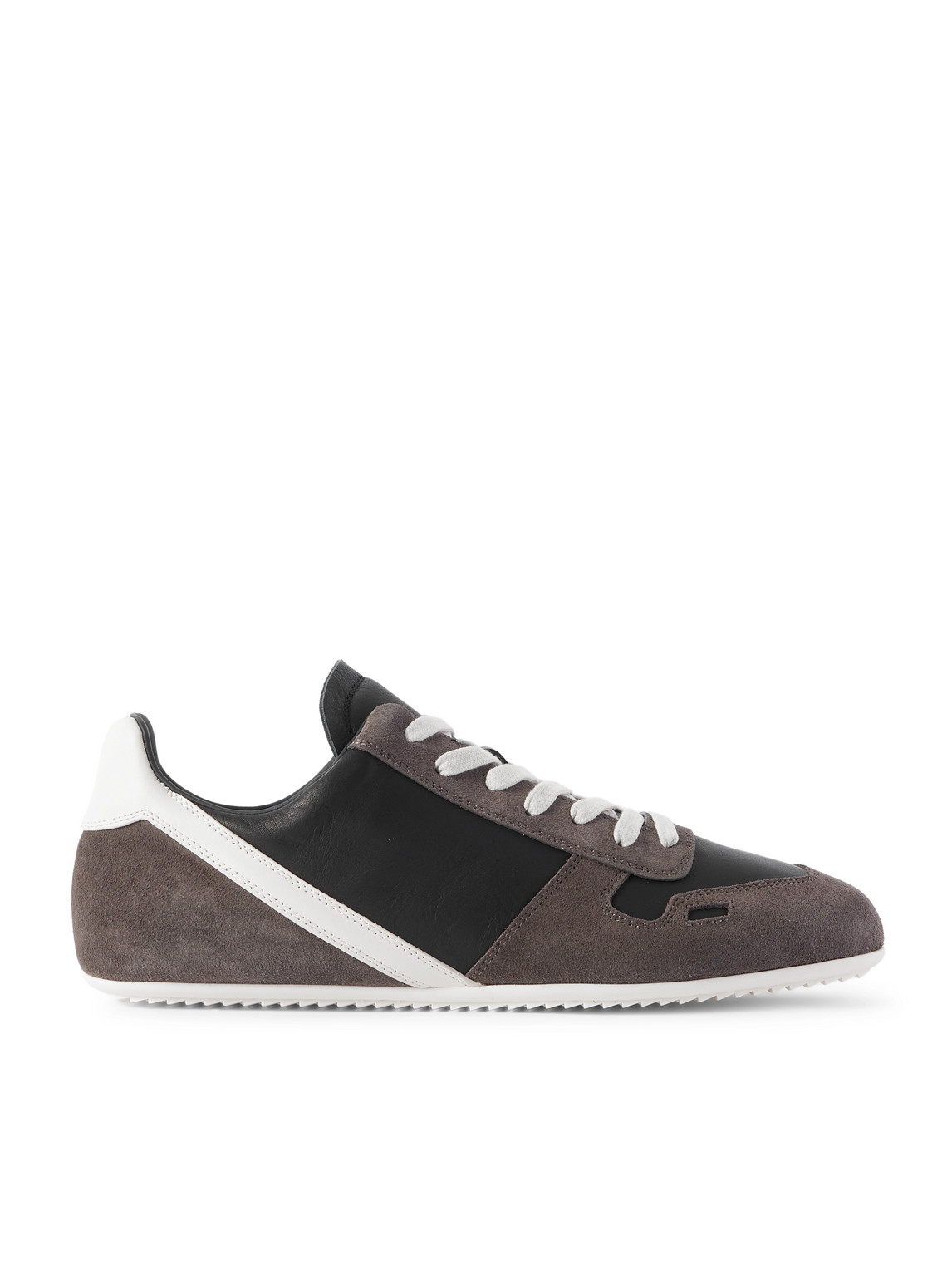 Rick Owens - Suede and Leather Sneakers - Men - Brown - EU 42 von Rick Owens