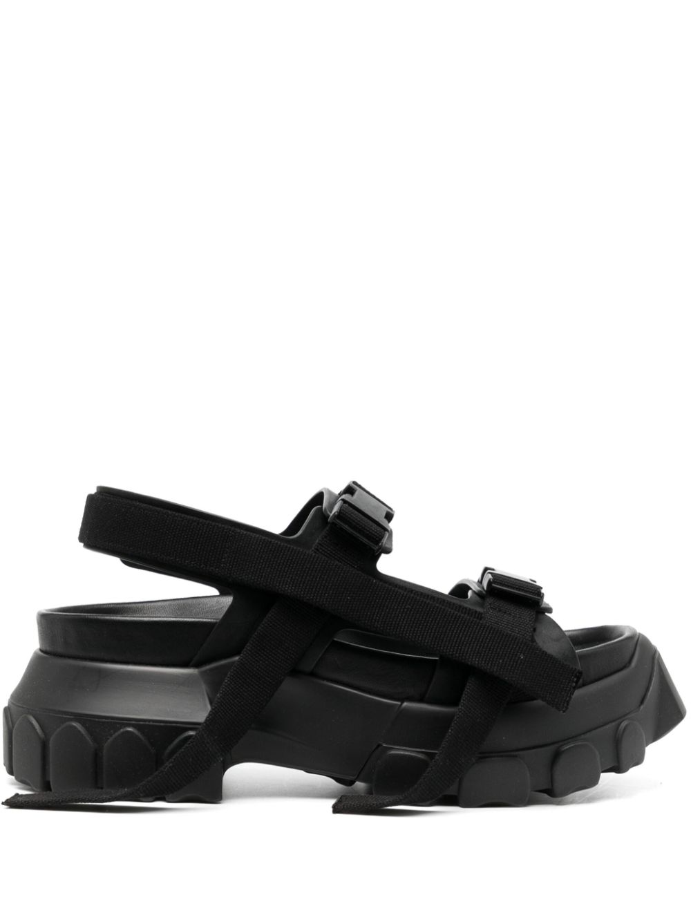 Rick Owens Chunky Tractor Sandalen - Schwarz von Rick Owens