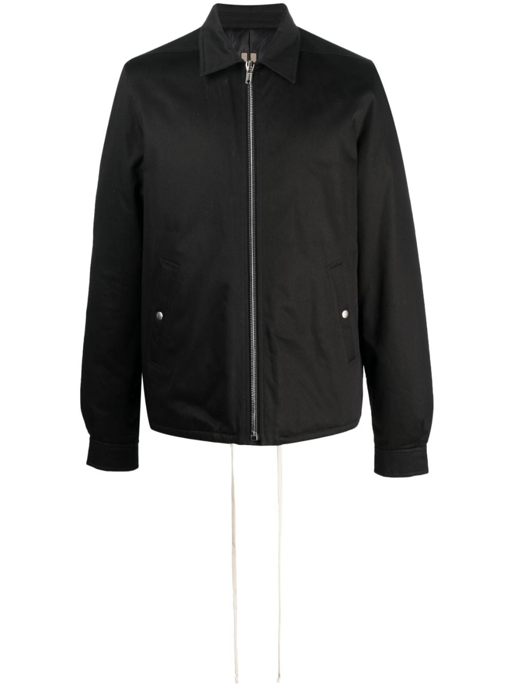 Rick Owens Windbreaker mit klassischem Kragen - Schwarz von Rick Owens