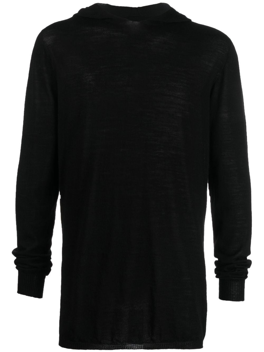 Rick Owens Klassischer Hoodie - Schwarz von Rick Owens