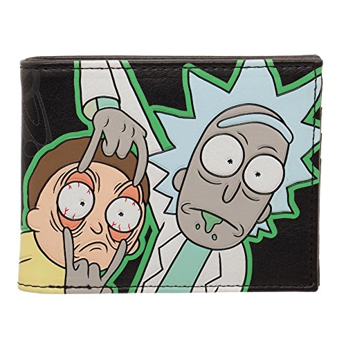 Bioworld Rick and Morty Glow in The Dark Wallet von Rick and Morty