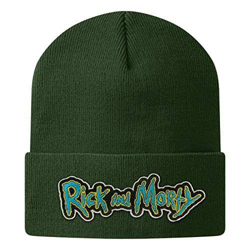 Rick and Morty Offizielles Lizenzprodukt Beanie Beanie (Olive), One Size von Rick and Morty