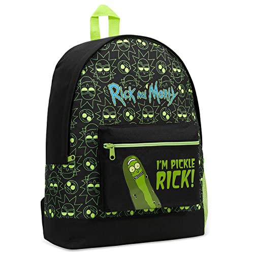 Rick and Morty Rucksack Pickle Rick - Geek Geschenke Männer von Rick and Morty