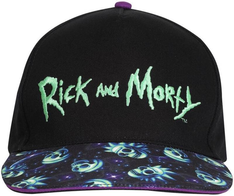 Rick and Morty Snapback Cap Neon Logo Cap von Rick and Morty
