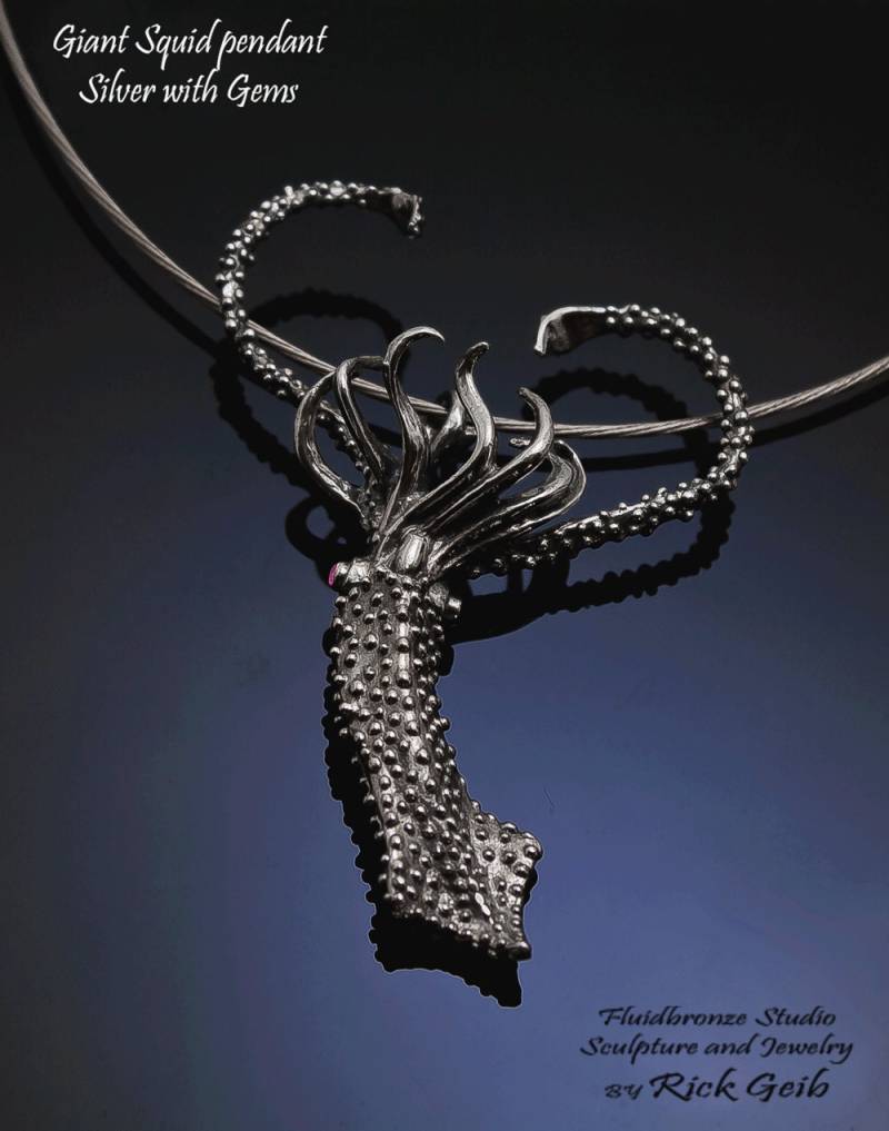 Riesen-Tintenfisch-Anhänger Riesen-Tintenfisch-Anhänger von RickGeib